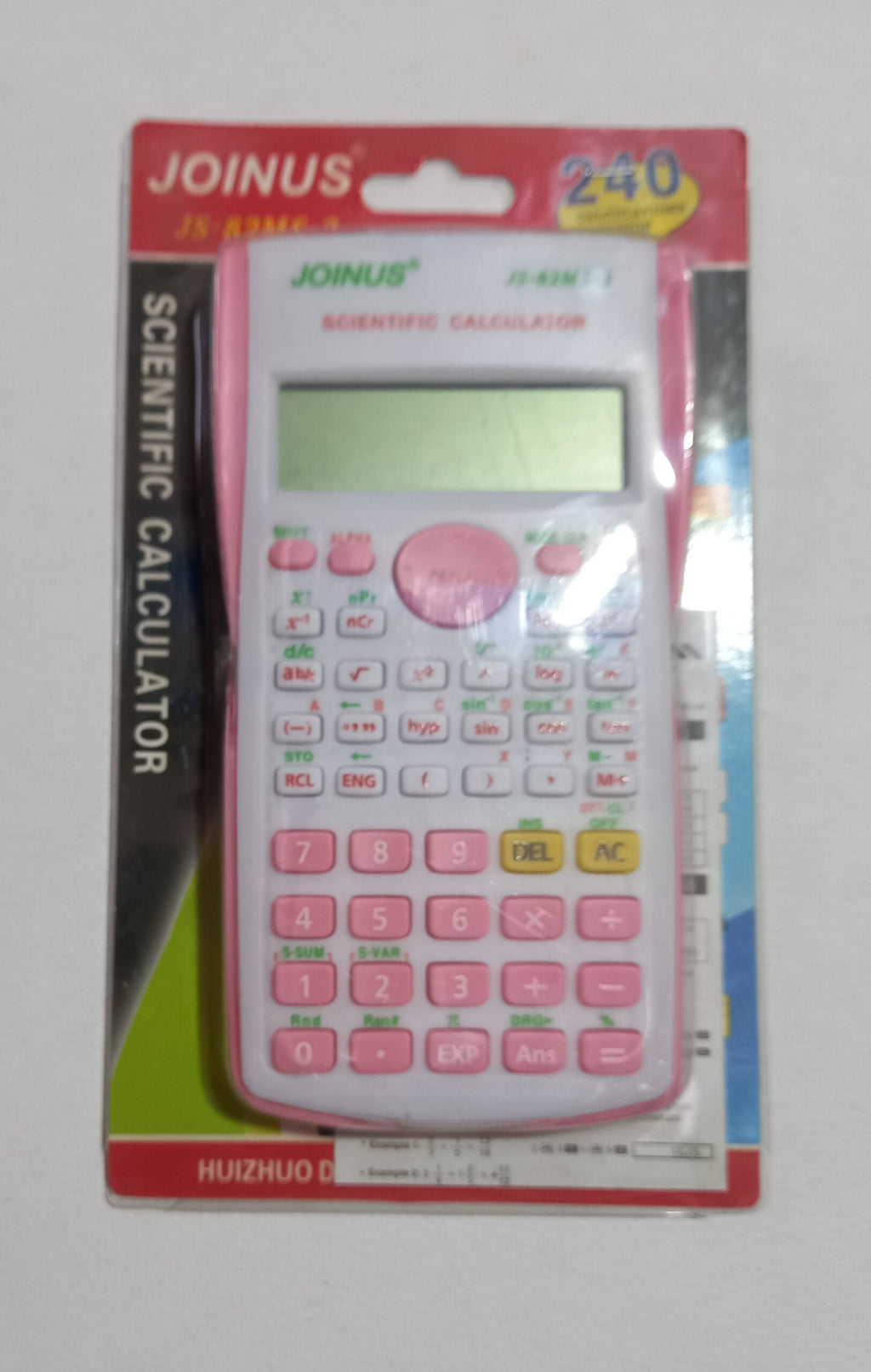 Calculadora cientifica JS-82MS-3