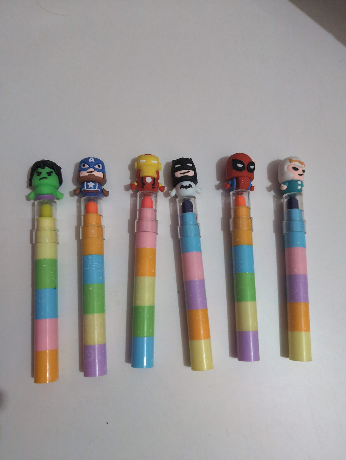 Crayones de personaje