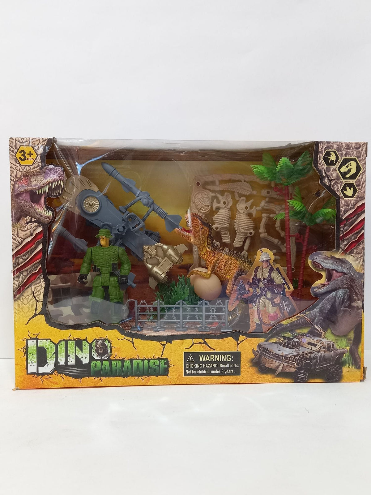 DINO PARADISE CON HUEVO