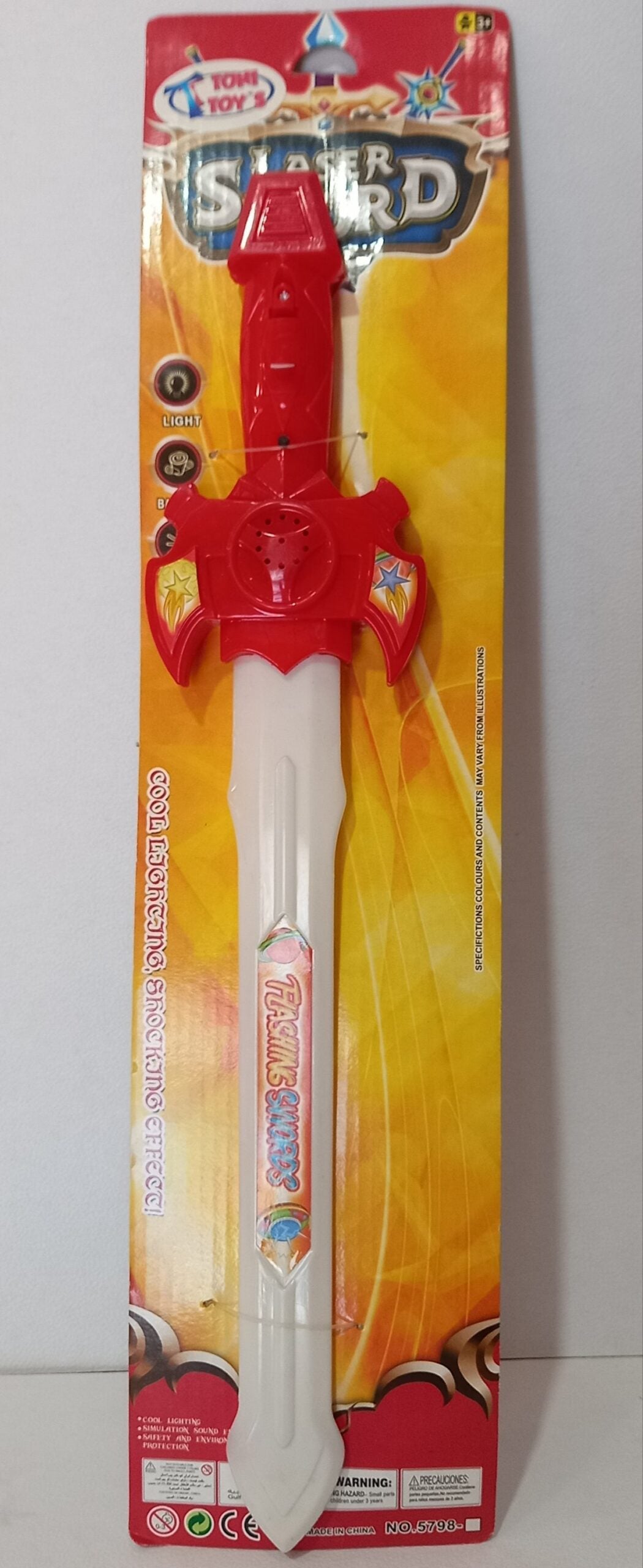 Espada con luz y sonido