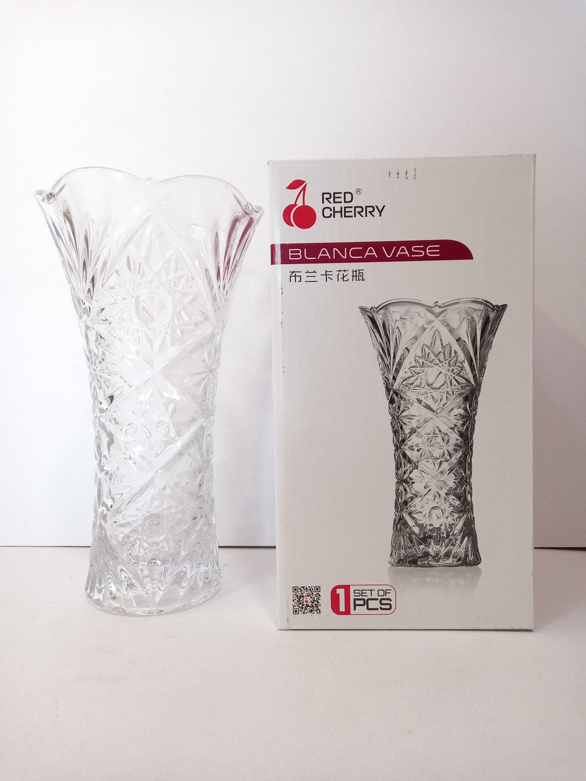 Florero de cristal 3560