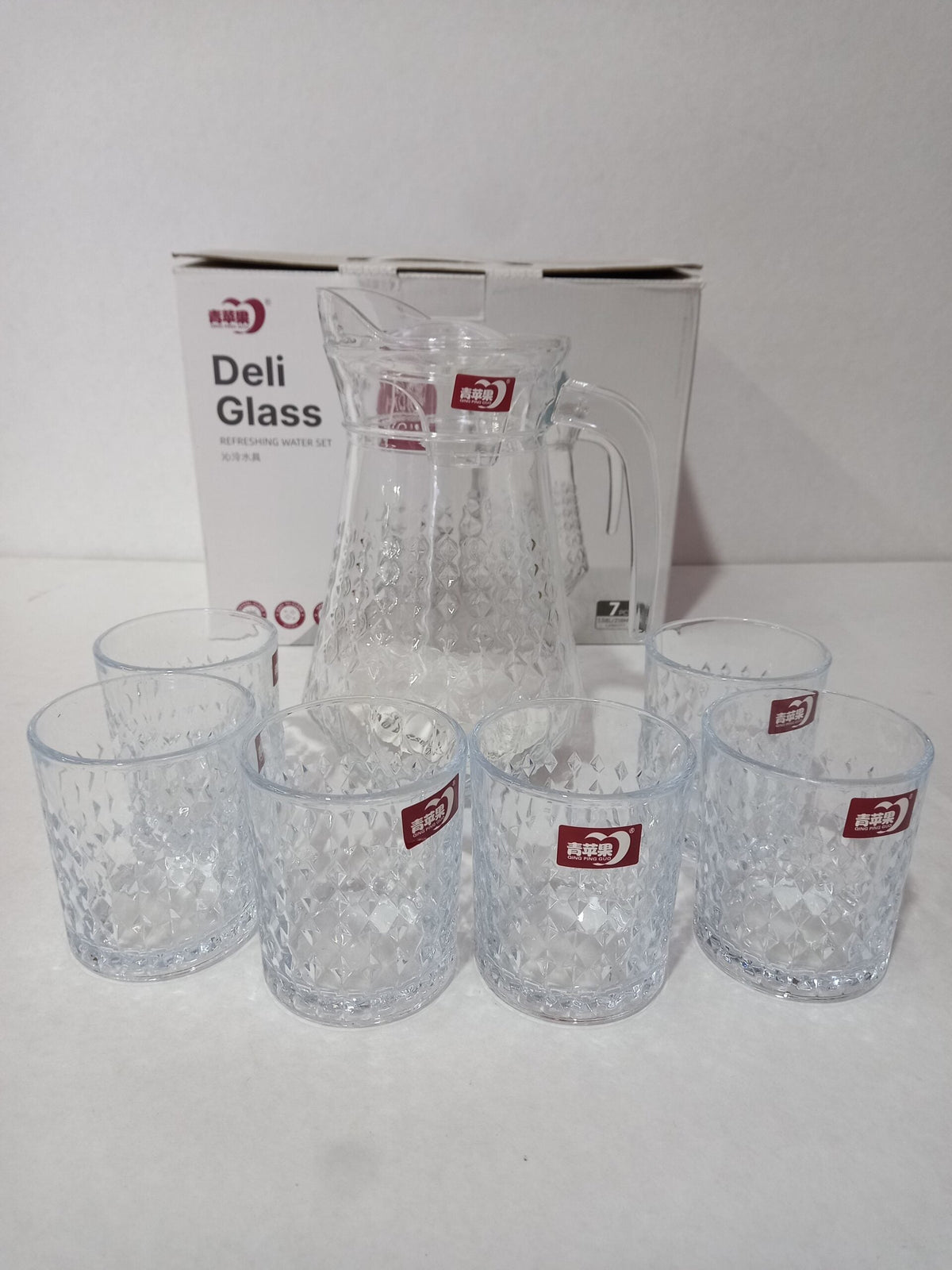 Jarra con vasos Deli