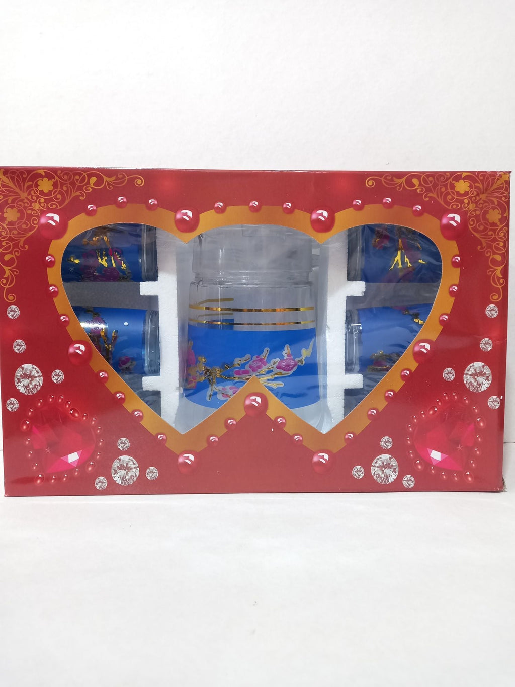 JARRA CON VASOS MS/G633