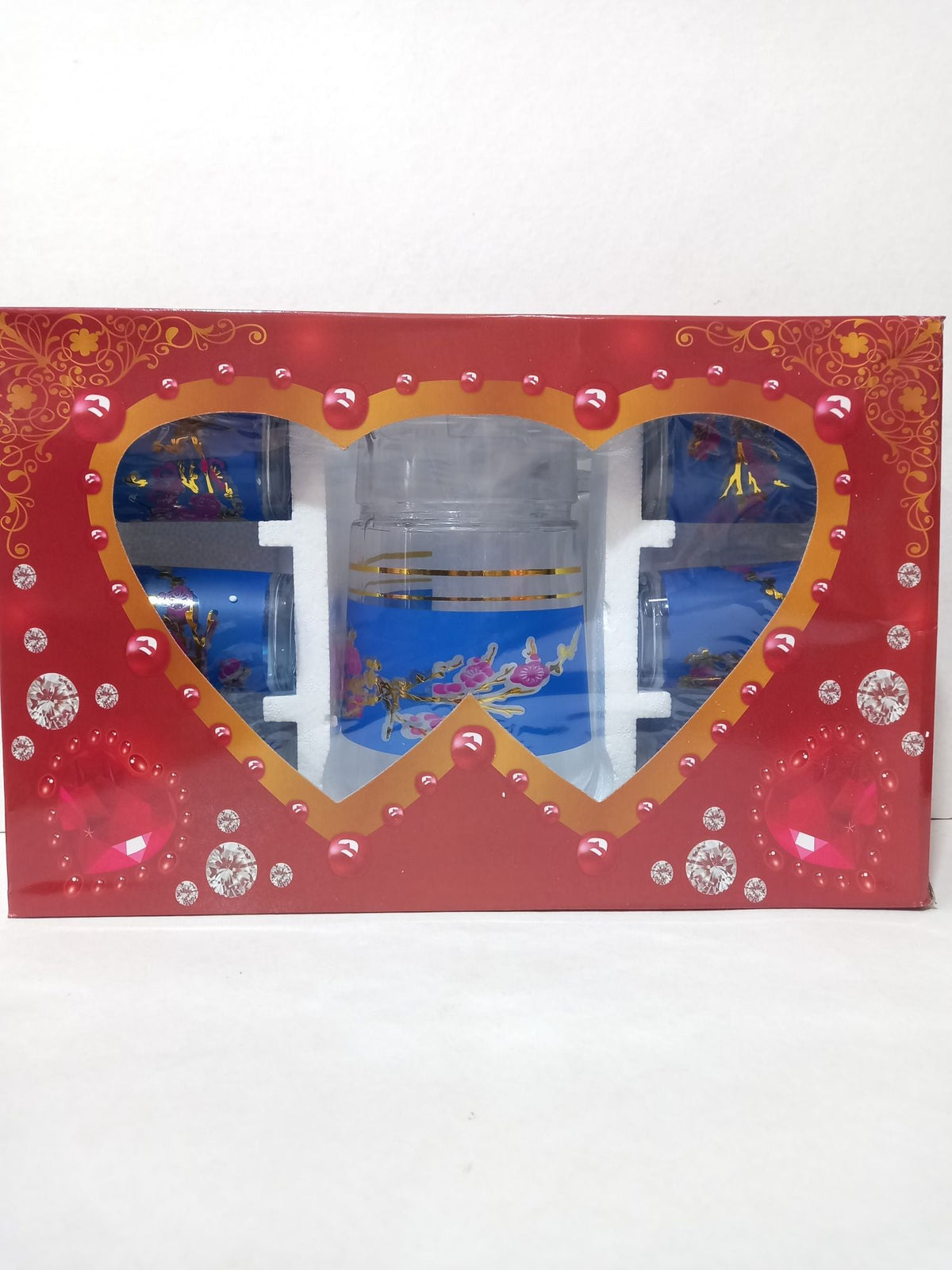 JARRA CON VASOS MS/G633