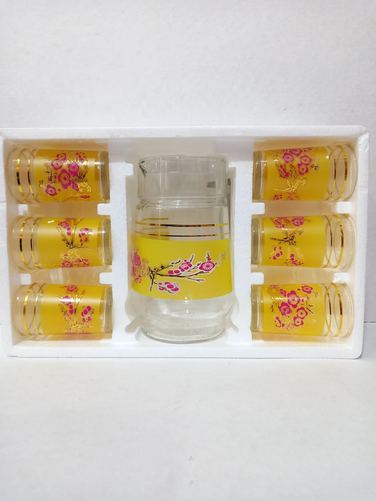 JARRA CON VASOS MS/G633