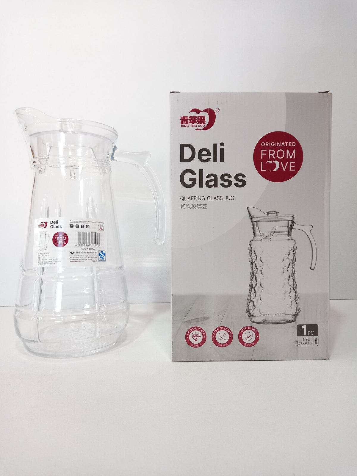 Jarra de cristal Deli 4068
