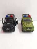 JEEP POLICIA FRICCIÓN