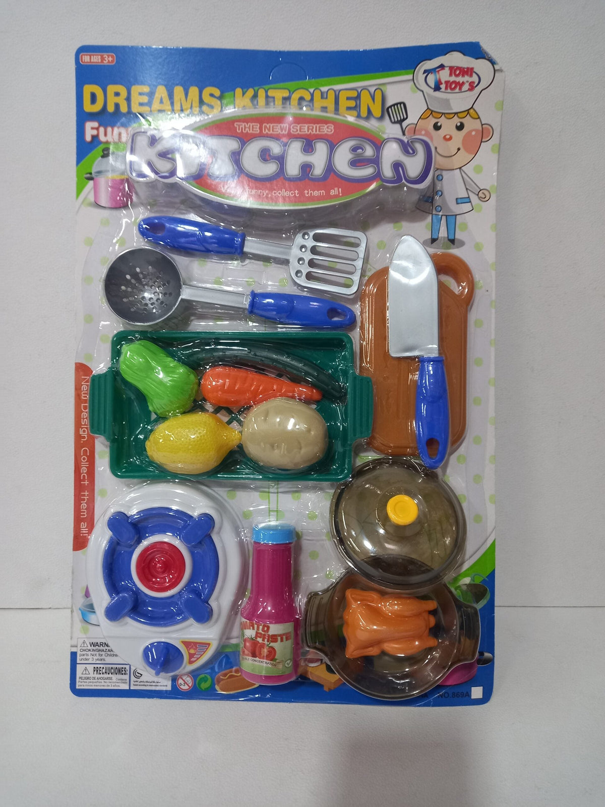 Juego de cocina Kitchen azul