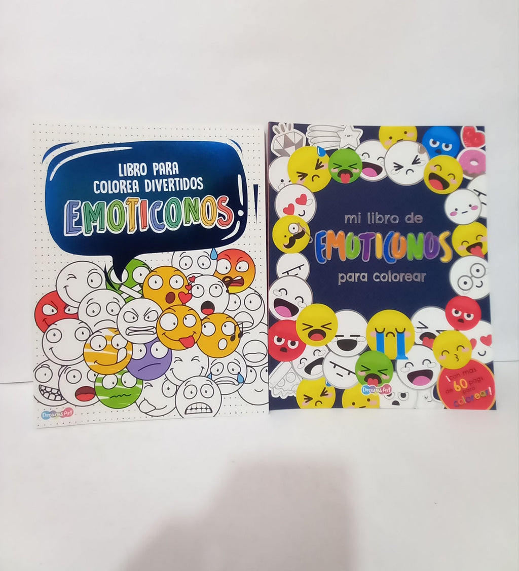 LIBRO COLOREAR EMOTICON