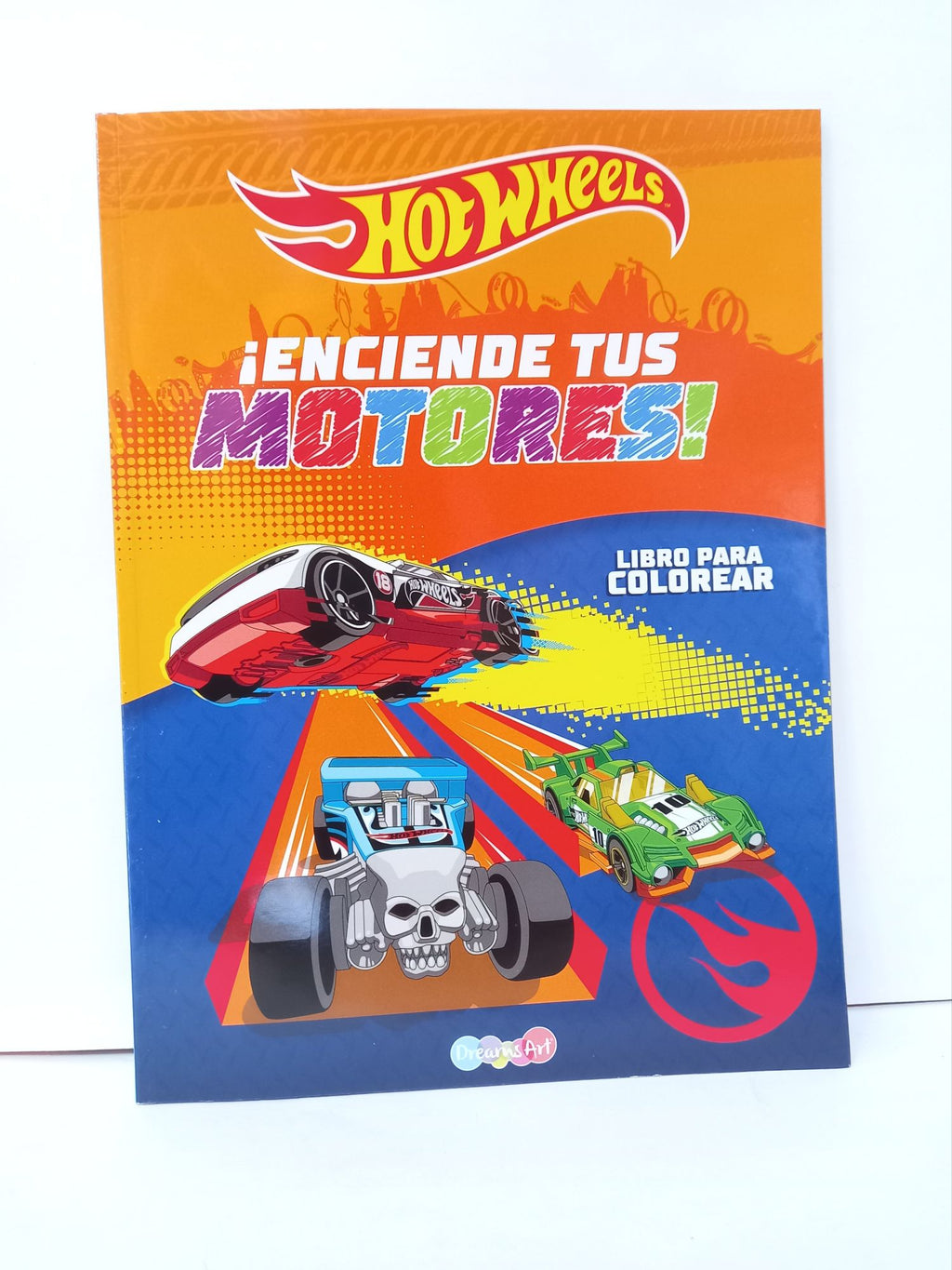 LIBRO COLOREAR HOTWHEELS