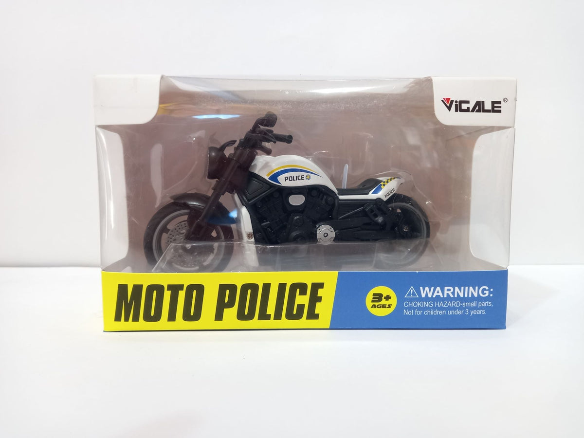 MOTO POLICIA CON SONIDO