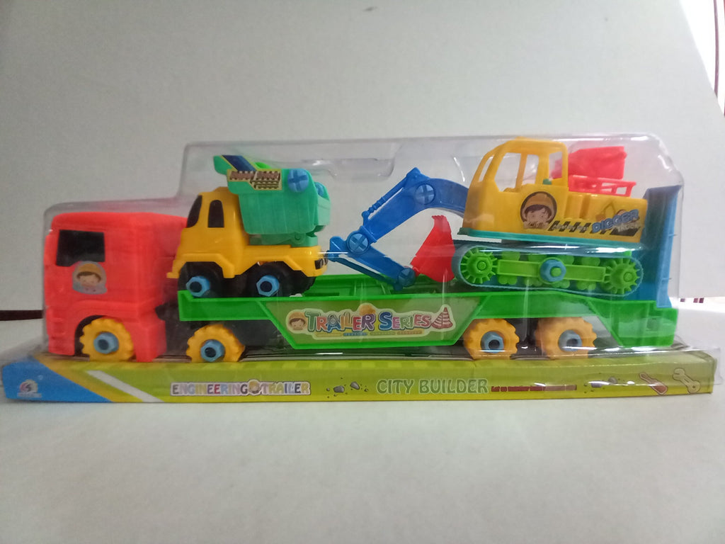 Nodriza con carros de construcción