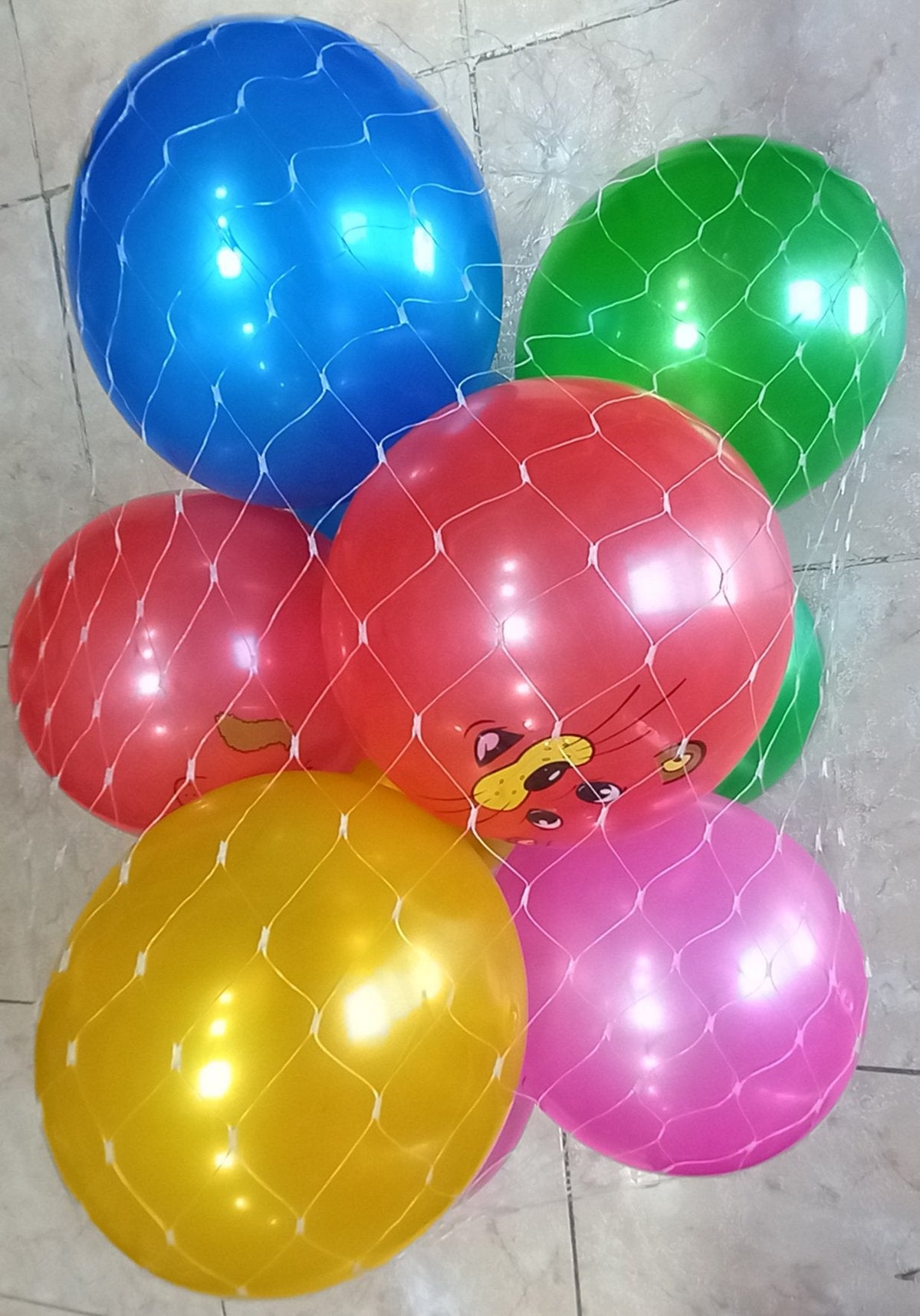 Pelota en red