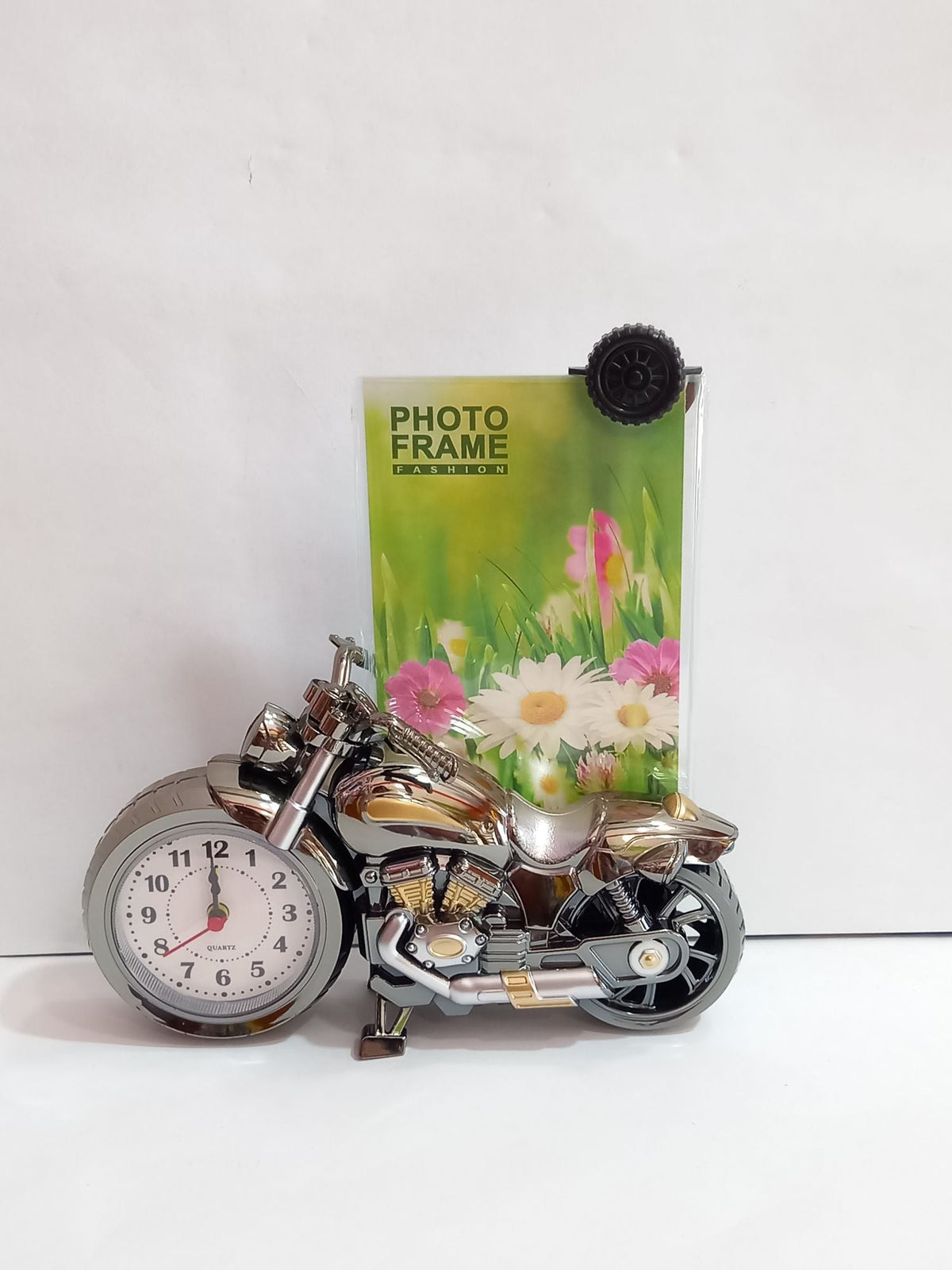 RELOJ MOTO CON PORTA