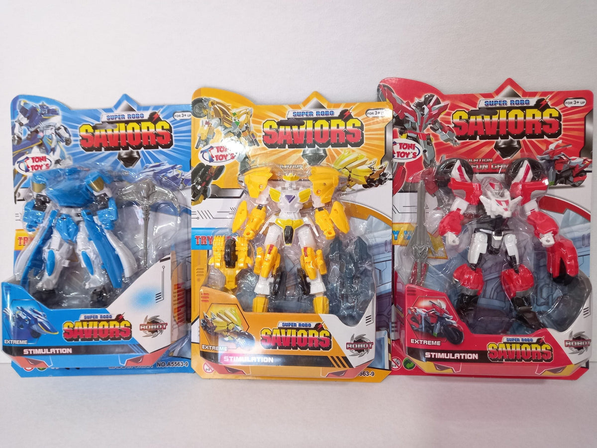 Robot transformers saviors