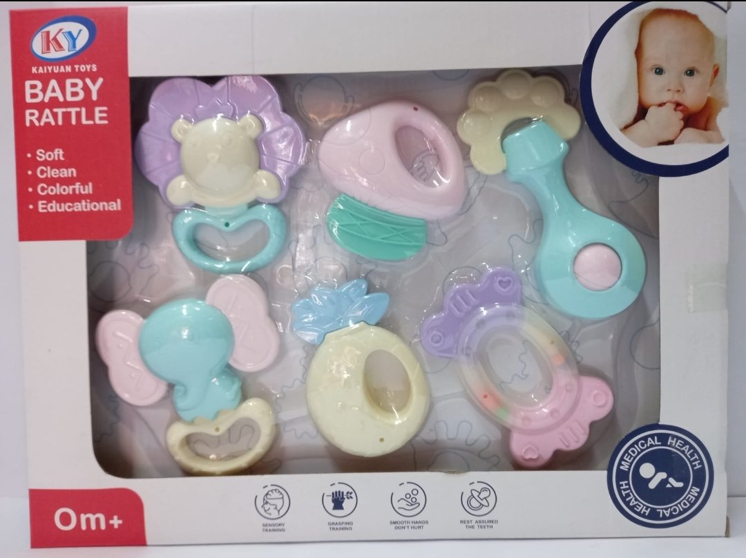Sonaja Baby Rattle 6 pzas.