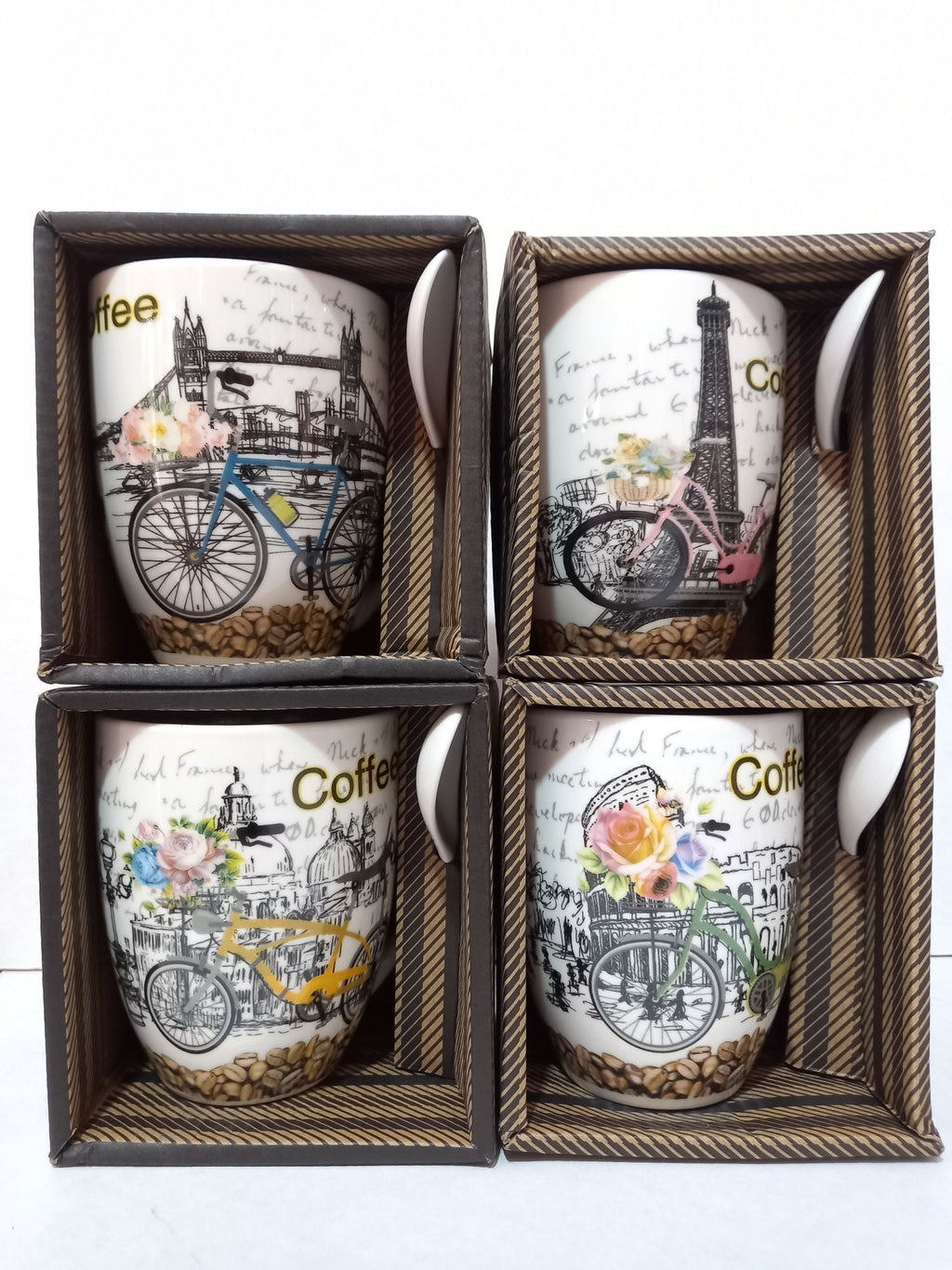 TAZA BICI MONUMENTO CON CUCHARA