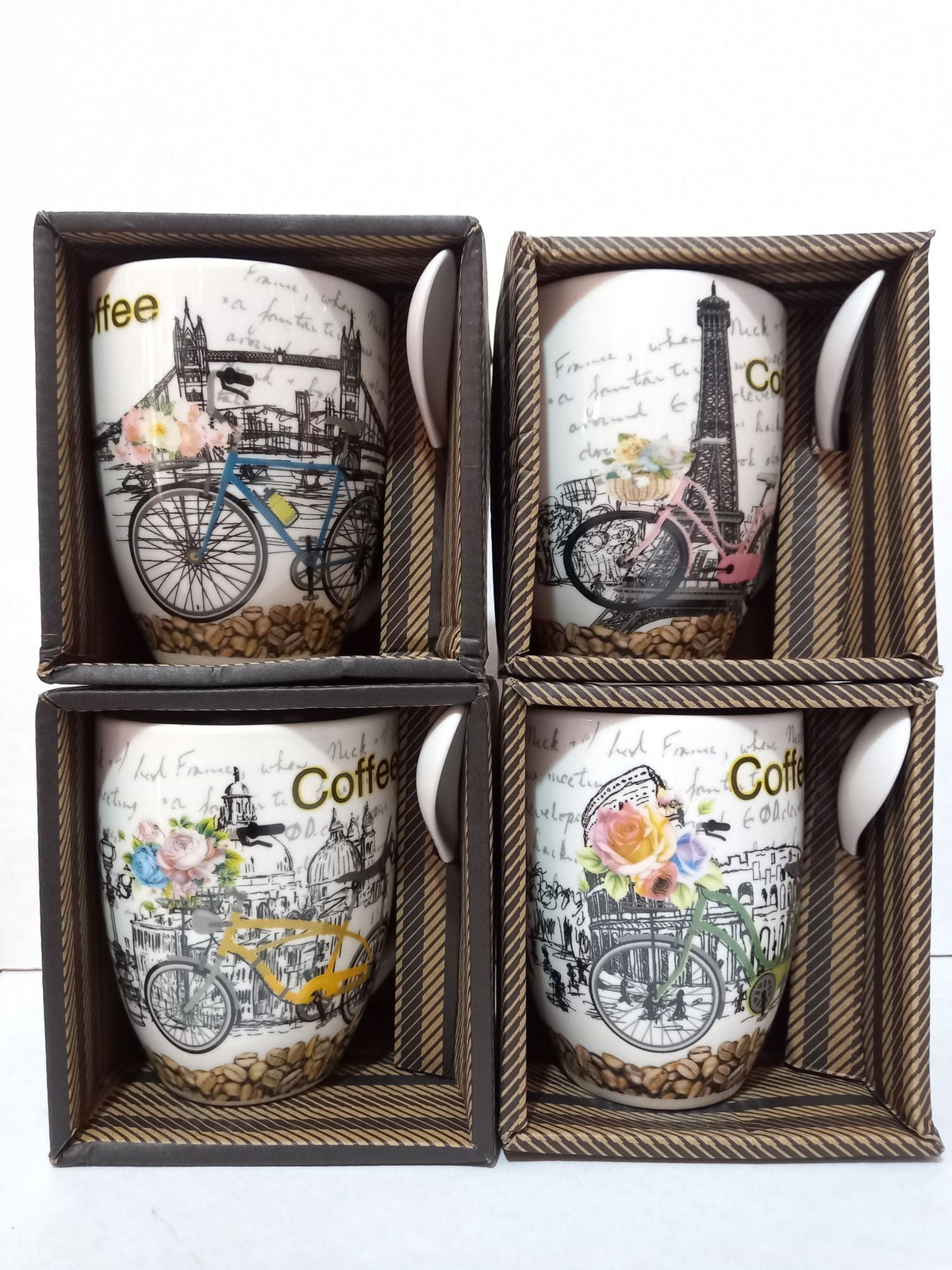 TAZA BICI MONUMENTO CON CUCHARA