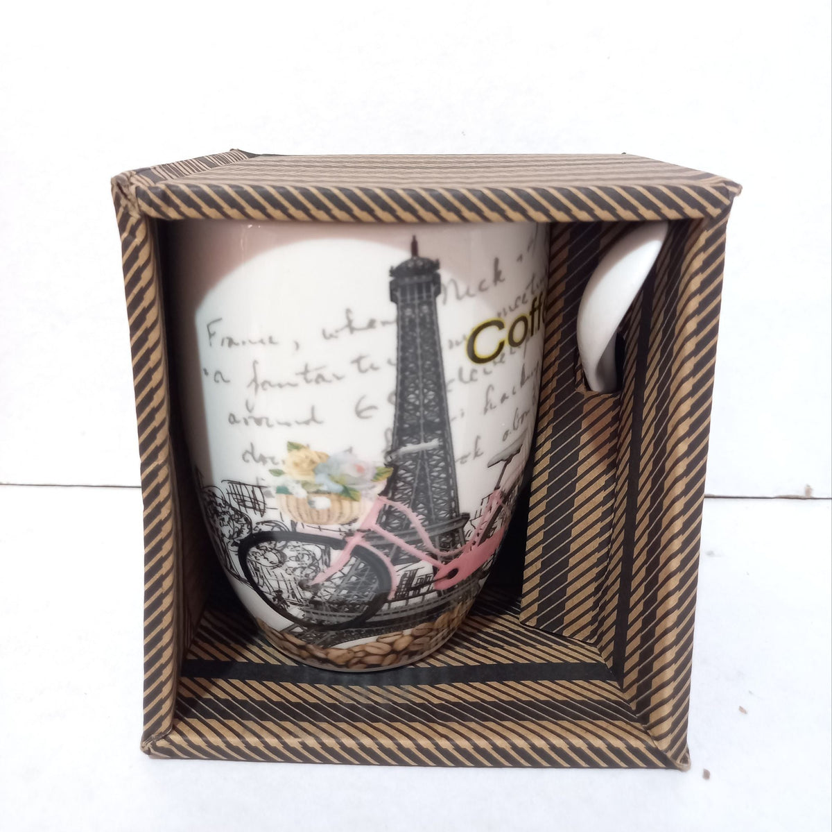 TAZA BICI MONUMENTO CON CUCHARA