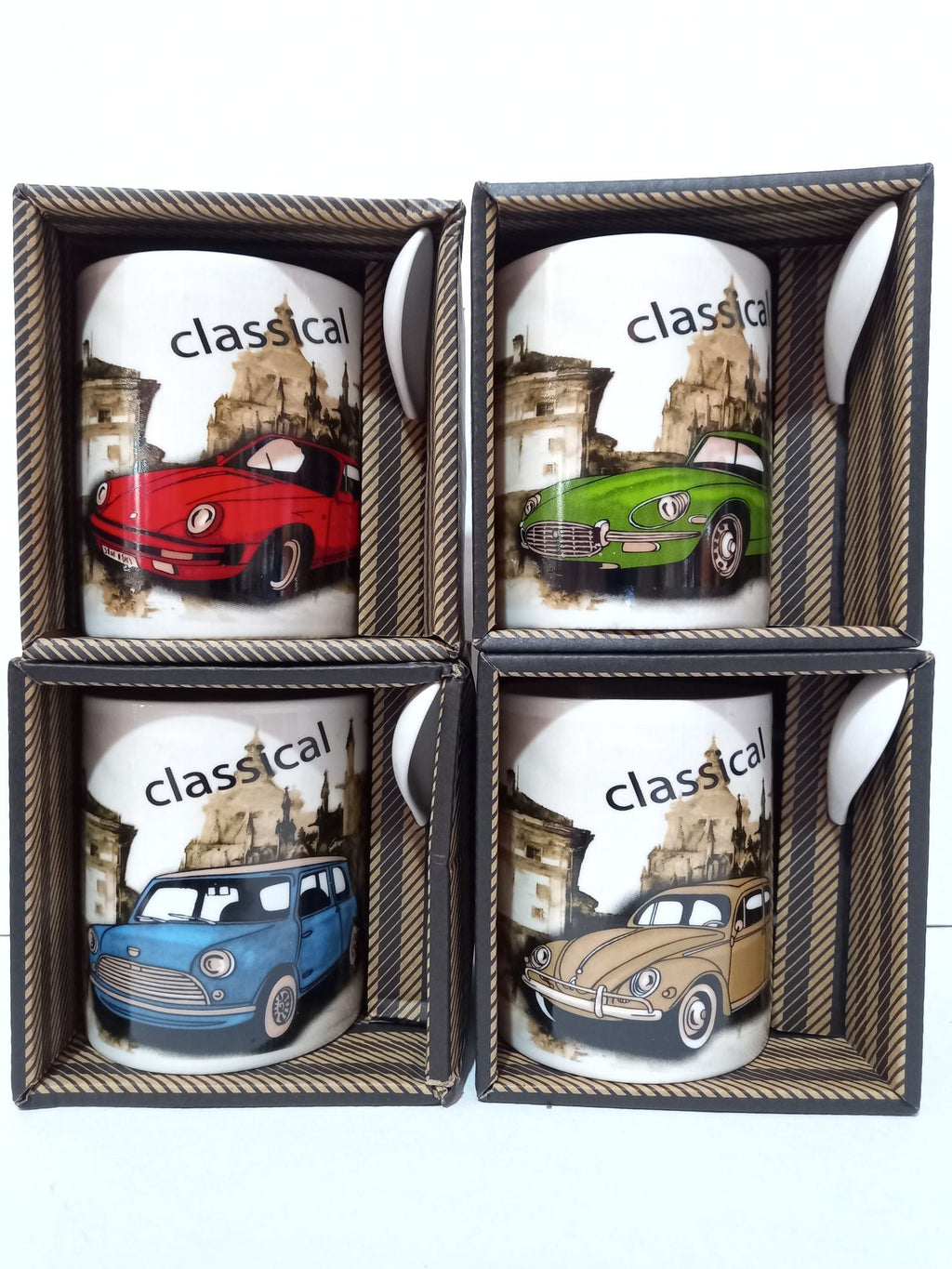 TAZA CARRO CON CUCHARA