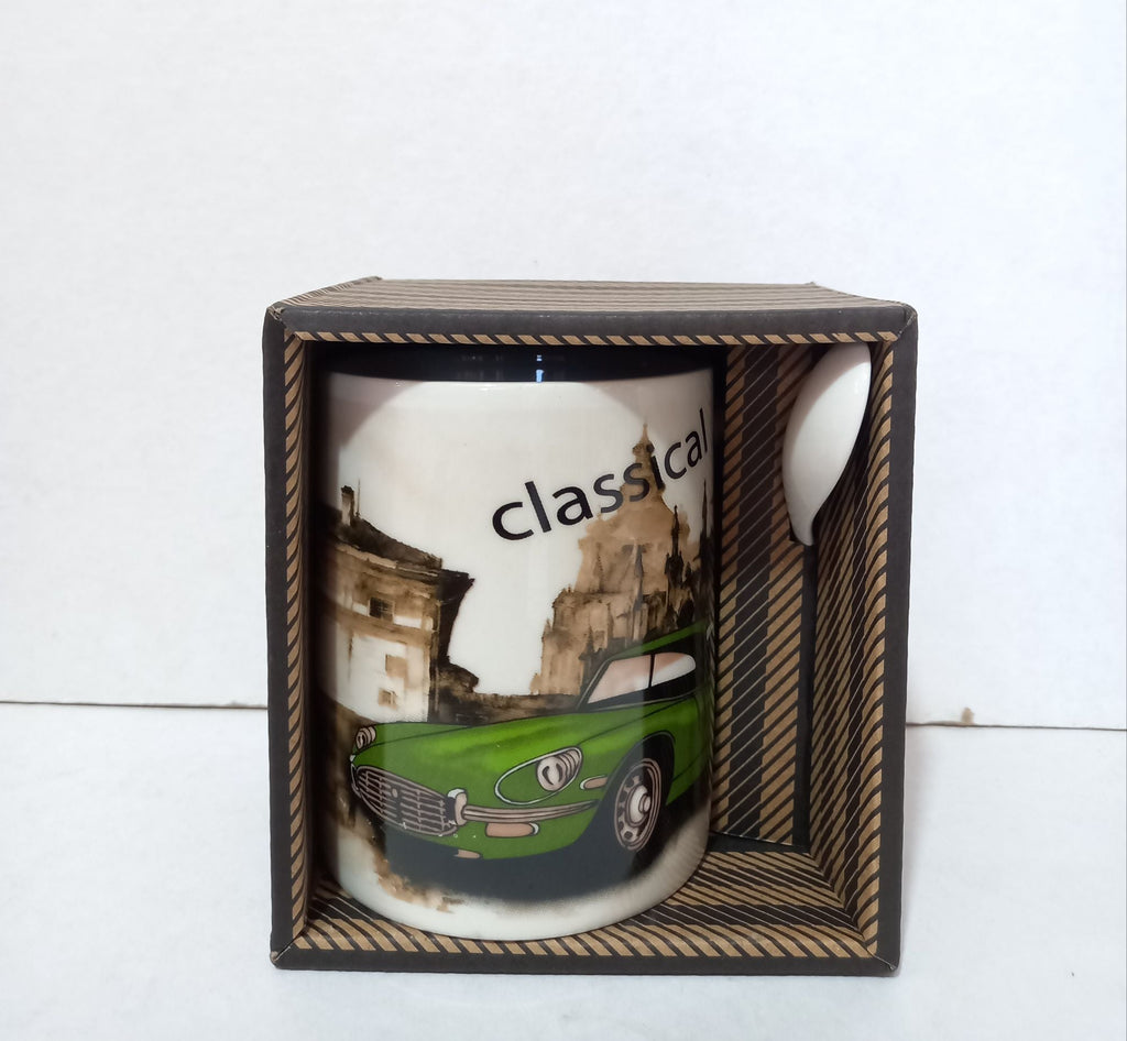 TAZA CARRO CON CUCHARA