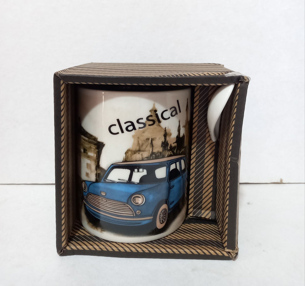 TAZA CARRO CON CUCHARA