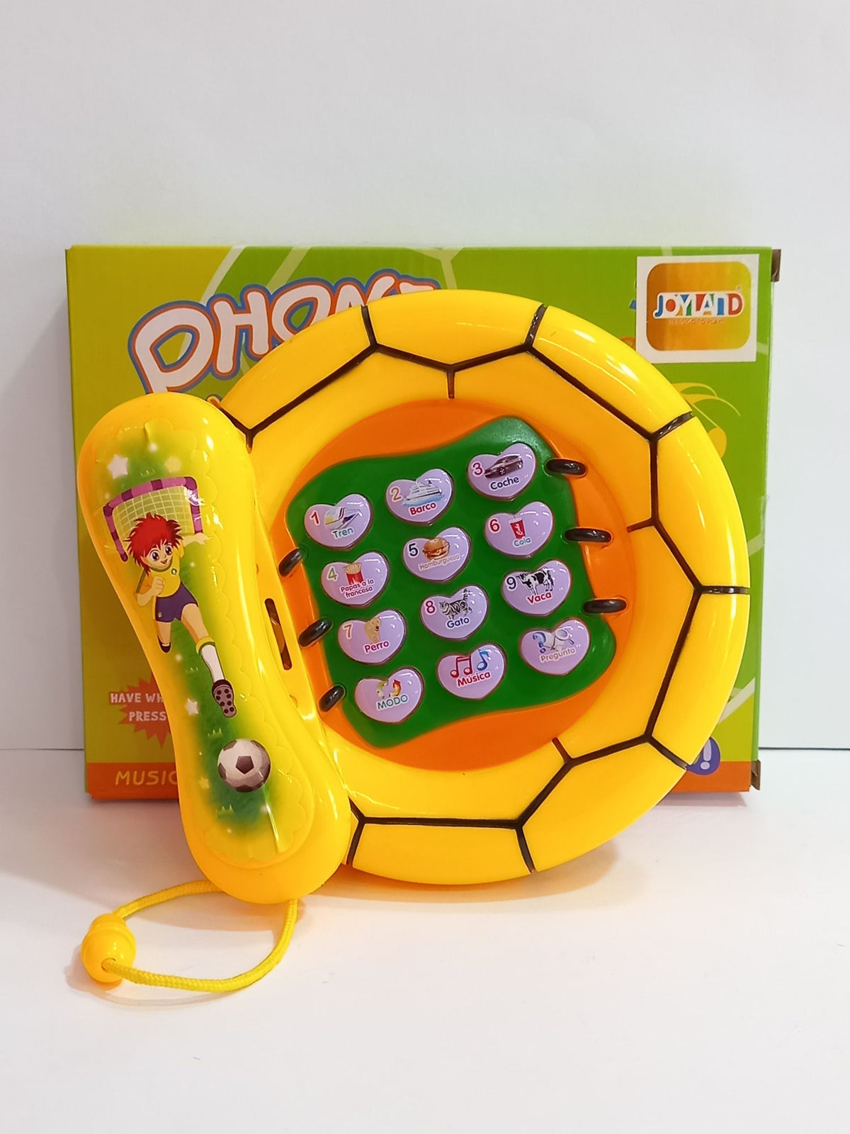 TELEFONO MUSICAL BALÓN