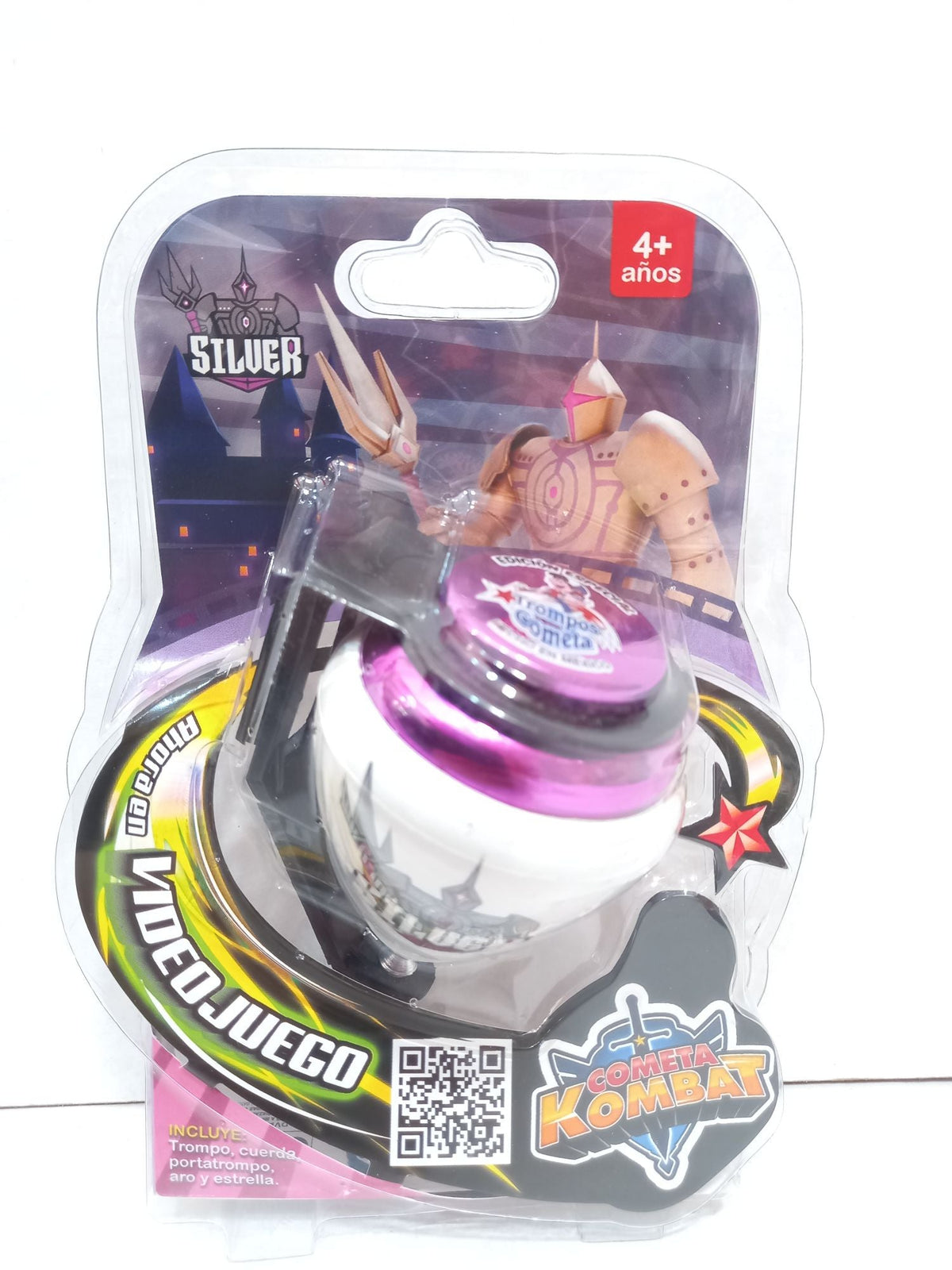 TROMPO SILVER KOMBAT VIDEOJUEGO