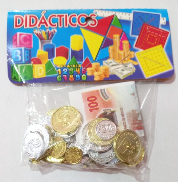 Monedas con billetes didácticos - Imagen 3