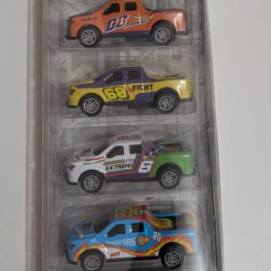 Colección de carro de metal 6 pzas.