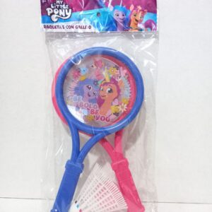 RAQUETA MY LITTLE PONY CON GALLITO