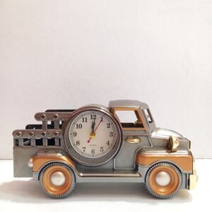 RELOJ CARCACHA CON PORTA LAPIZ