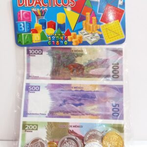 BILLETES CON MONEDAS