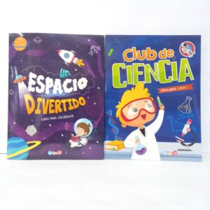 LIBRO COLOREAR ESPACIO-CIENCIA