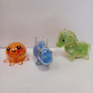 SQUISHIES CON LUZ-DINO,UNICORNIO,PULPO
